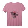 Kuh-Mandala mit Bandana – Hippie Boho Bauernmädchen T-Shirt mit V-Ausschnitt für Tierliebhaber, Bauernhof & Festival