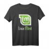 Linux Mint Liebhaber T-Shirt mit Logo – Open Source Os Geschenkidee für Hacker, Programmierer, Sys-Admins und Technikfans