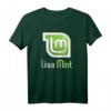 Linux Mint Liebhaber T-Shirt mit Logo – Open Source Os Geschenkidee für Hacker, Programmierer, Sys-Admins und Technikfans