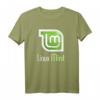Linux Mint Liebhaber T-Shirt mit Logo – Open Source Os Geschenkidee für Hacker, Programmierer, Sys-Admins und Technikfans