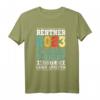 Rentner 2023 - Für dieses T-Shirt musste ich lange arbeiten! Humorvolles Ruhestand Geschenk für den perfekten Feierabend