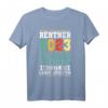 Rentner 2023 - Für dieses T-Shirt musste ich lange arbeiten! Humorvolles Ruhestand Geschenk für den perfekten Feierabend