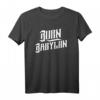 Burn Babylon Reggae T-Shirt – Stilvolles Design für Reggae-Fans, Partys, Festivals & Rastafari-Kultur