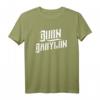 Burn Babylon Reggae T-Shirt – Stilvolles Design für Reggae-Fans, Partys, Festivals & Rastafari-Kultur