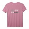 Graue Haare Spruch T-Shirt »Grey is the New Black« – Lustiges Trend-Shirt für Grauhaarige & Rentner, Ideales Geschenk