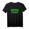 Kotzen ist eine Entscheidung aus dem Bauch heraus - Lustiges Party T-Shirt für Festivals, Clubs & Oktoberfest