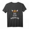 Kinder Wikinger T-Shirt - Kleiner Krieger Nordmann mit Wikinger Helm & 'Papas kleiner Wikinger' Design, perfekt als Kostüm und Alltagoutfit