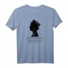Königin von England Silhouette T-Shirt - Never Complain Never Explain, Patriotisches Geschenk für Monarchie-Liebhaber