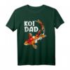 Koi Papa Koi Teich Koi T-Shirt – Geschenkidee für Teichbesitzer, Koi Züchter & Fischliebhaber zum Geburtstag