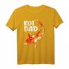 Koi Papa Koi Teich Koi T-Shirt – Geschenkidee für Teichbesitzer, Koi Züchter & Fischliebhaber zum Geburtstag