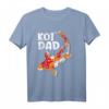 Koi Papa Koi Teich Koi T-Shirt – Geschenkidee für Teichbesitzer, Koi Züchter & Fischliebhaber zum Geburtstag