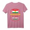 Kurdisches Flagge T-Shirt - Unterstütze Kurdistan, zeige Stolz auf kurdische Kultur, Geschichte und Erbe