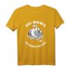 Sei Möwe Scheiss drauf - Lustiges Nordsee T-Shirt mit Spruch für Norddeutsche, Ostsee & Küstenfans