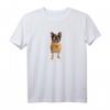 Luxus Gangster Frenchie mit Goldketten - Trendiges French Bulldog T-Shirt für Hundeliebhaber, Humor & Style