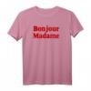 Bonjour Madame French Slogan T-Shirt - Chic Retro Mode für Frauen, Liebe zum französischen Stil