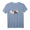 Husky schläft Schlummer Schlafanzug Oberteil - Lustiges Husky T-Shirt als Geburtstags- & Weihnachtsgeschenk für Hundeliebhaber