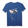 Husky schläft Schlummer Schlafanzug Oberteil - Lustiges Husky T-Shirt als Geburtstags- & Weihnachtsgeschenk für Hundeliebhaber