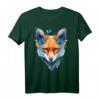 Fuchsmotiv Schmetterling Kunst Tierliebe Grafik T-Shirt – Perfekt für Fuchsliebhaber und Tierfreunde