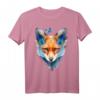 Fuchsmotiv Schmetterling Kunst Tierliebe Grafik T-Shirt – Perfekt für Fuchsliebhaber und Tierfreunde