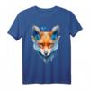 Fuchsmotiv Schmetterling Kunst Tierliebe Grafik T-Shirt – Perfekt für Fuchsliebhaber und Tierfreunde