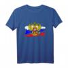 Russland Wappen mit Adler und Flagge T-Shirt – Stolz auf Russland zeigen