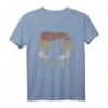 Vintage Style Chill Faultier Silhouette T-Shirt - Retro Grunge Design für Faultier-Liebhaber und Tierfans