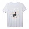 Dobermann Glitzer Hundehalter Geschenkidee - Lustiges Dobi Hunde Fun T-Shirt für Hundeliebhaber & Dobermann Fans