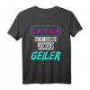 Mallorca Layla Party T-Shirt - Lustiges Urlaubsoutfit für Junggesellenabschied, Bierparty & Mallorca Crew