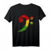 Reggae Bass Gitarre Bassschlüssel T-Shirt für Bassisten - Perfektes Geschenk für Musiker, Reggae- und Rasta-Fans