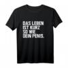Lustiges HapOwl T-Shirt - So Wie Dein Penis, humorvolle Geschenkidee für Freunde, Brüder und Kollegen