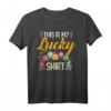 Lustiges Bingo T-Shirt mit Spruch 'This is my lucky bingo shirt' für Damen und Herren – Perfekt für Bingo-Fans & Bingo-Spieler