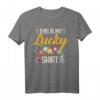 Lustiges Bingo T-Shirt mit Spruch 'This is my lucky bingo shirt' für Damen und Herren – Perfekt für Bingo-Fans & Bingo-Spieler