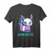 Gamesalotl Gamer Axolotl Gaming Headset T-Shirt – Lustiges Kawaii Axolotl Design für Gamer, Aquaristen & Freunde als Geschenkidee