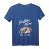 Damen Lustiges Englische Bulldogge Geschenk - Bulldog Mom T-Shirt mit V-Ausschnitt für Hundeliebhaberinnen & Züchterinnen
