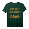 Dummheit kann man nicht reparieren glücklich Geschieden T-Shirt - Humorvolles Trennungsspruch-Shirt für Scheidungsparty & Neuanfang