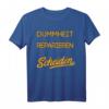 Dummheit kann man nicht reparieren glücklich Geschieden T-Shirt - Humorvolles Trennungsspruch-Shirt für Scheidungsparty & Neuanfang