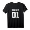 40 Geburtstag Shirt für Paare - Personalisiertes 'Bonnie' & 'Clyde' Partner T-Shirt als Geschenk zum Geburtstag, Weihnachten oder Jahrestag