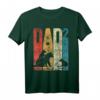 Papa Bear Cubs Vatertag T-Shirt - Retro Geschenk für Väter mit Kindern, ideal für den besten Papa, Geburtstag & Weihnachten