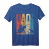 Papa Bear Cubs Vatertag T-Shirt - Retro Geschenk für Väter mit Kindern, ideal für den besten Papa, Geburtstag & Weihnachten