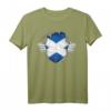 Schottland Patriotisch T-Shirt mit Schottischer Flagge – Souvenir & Supportershirt für Fans, Reisen & Geschenke