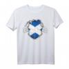 Schottland Patriotisch T-Shirt mit Schottischer Flagge – Souvenir & Supportershirt für Fans, Reisen & Geschenke