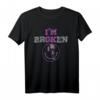 Verwirrtes Lächeln Women's Broken T-Shirt – Bewusstsein für Unsichtbare Krankheiten & Suicide Prevention