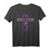 Verwirrtes Lächeln Women's Broken T-Shirt – Bewusstsein für Unsichtbare Krankheiten & Suicide Prevention