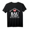 Bauherrin T-Shirt - Chefin der Baustelle & Bauleiterin Shirt, Perfektes Geschenk für Bauprojekt-Frauen zum Geburtstag oder Baubeginn
