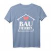 Bauherrin T-Shirt - Chefin der Baustelle & Bauleiterin Shirt, Perfektes Geschenk für Bauprojekt-Frauen zum Geburtstag oder Baubeginn