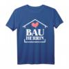 Bauherrin T-Shirt - Chefin der Baustelle & Bauleiterin Shirt, Perfektes Geschenk für Bauprojekt-Frauen zum Geburtstag oder Baubeginn