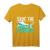 Save the Sharks Hai Schutz Artenschutz T-Shirt - Für Meeresschützer, Taucher und Umweltaktivisten