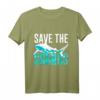 Save the Sharks Hai Schutz Artenschutz T-Shirt - Für Meeresschützer, Taucher und Umweltaktivisten
