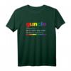 Guncle Definition Regenbogen lustiges Geschenk für Schwule Onkel - Humorvolles LGBT T-Shirt für Pride, Geburtstage & Weihnachten