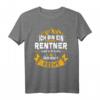 Ich Bin Ein Rentner Immer Recht T-Shirt – Lustiges Personalisiertes Geschenk zum Ruhestand, Geburtstag, Weihnachten oder einfach für den stolzen Rentner